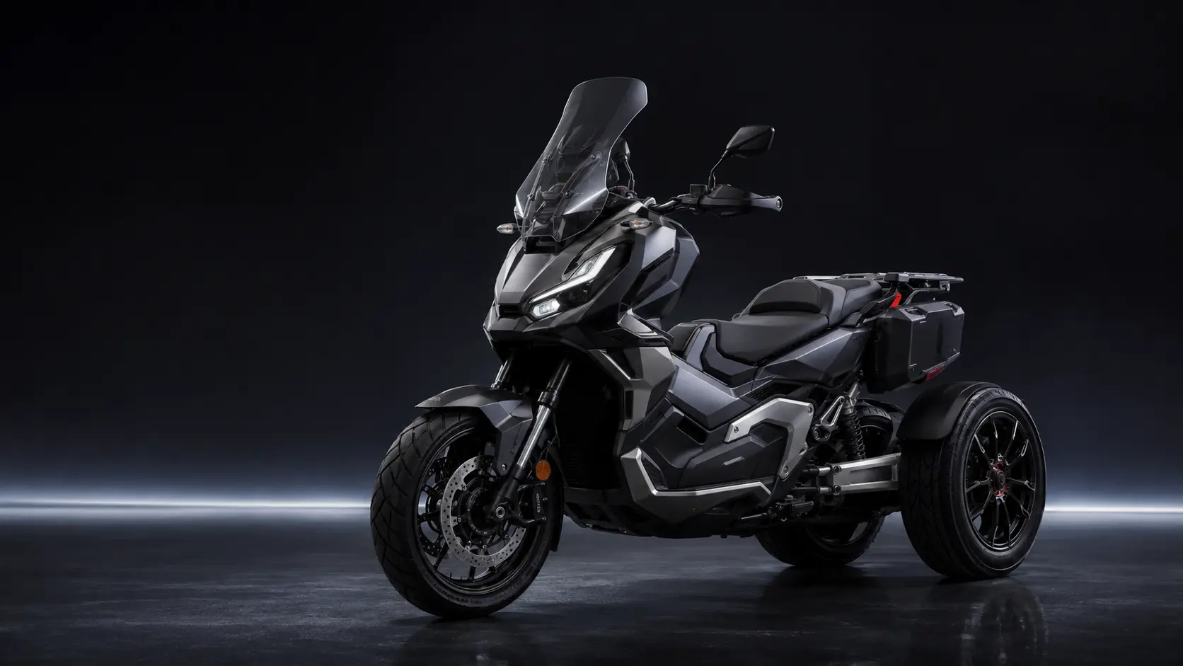 Ozimoto Honda ADV-inspired adventure scooter trike design concept